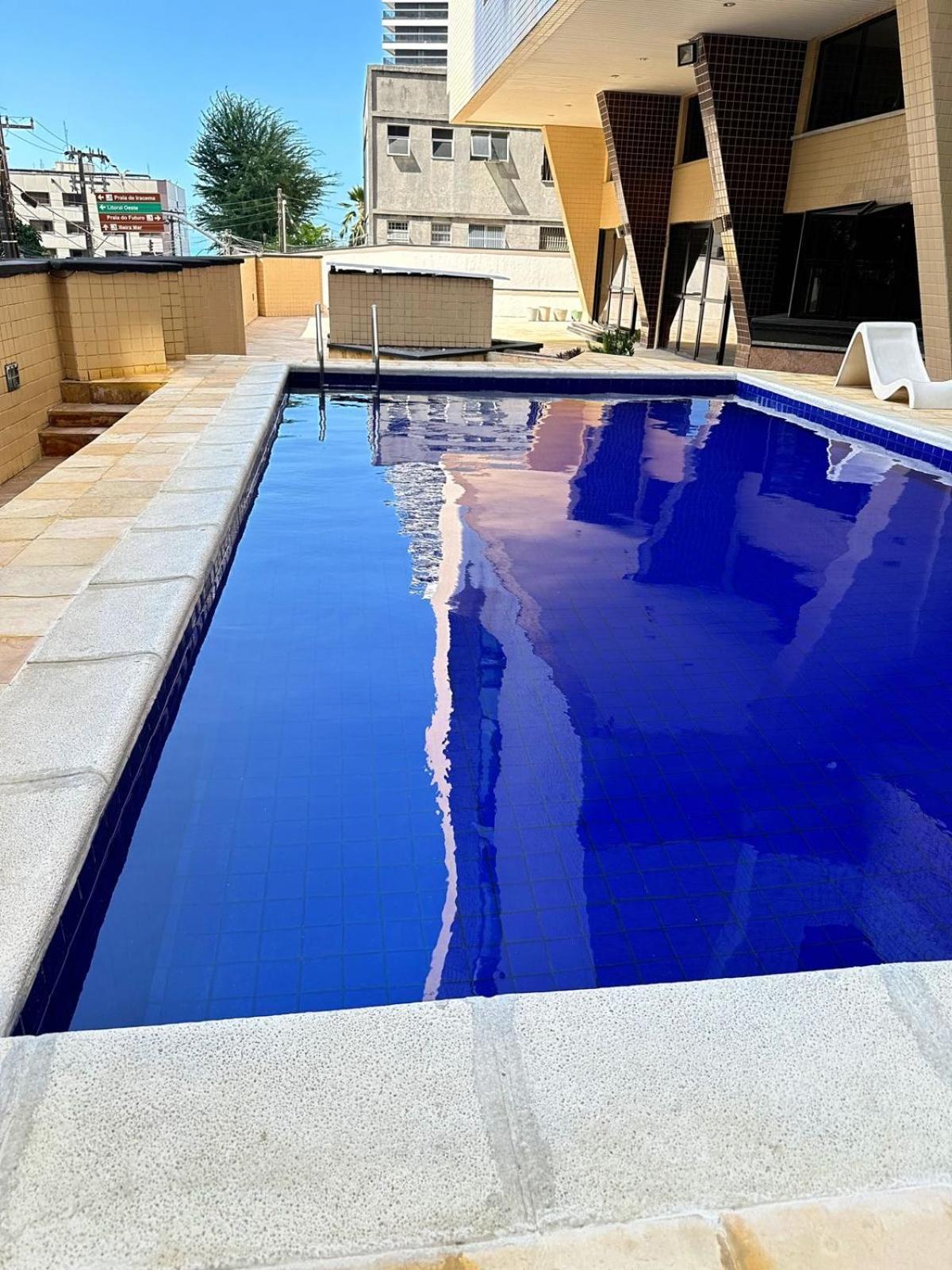Apartamento A 300M Beira Mar-Meireles! Servico Diario E Wi-Fi 650Mb! Fortaleza  Luaran gambar