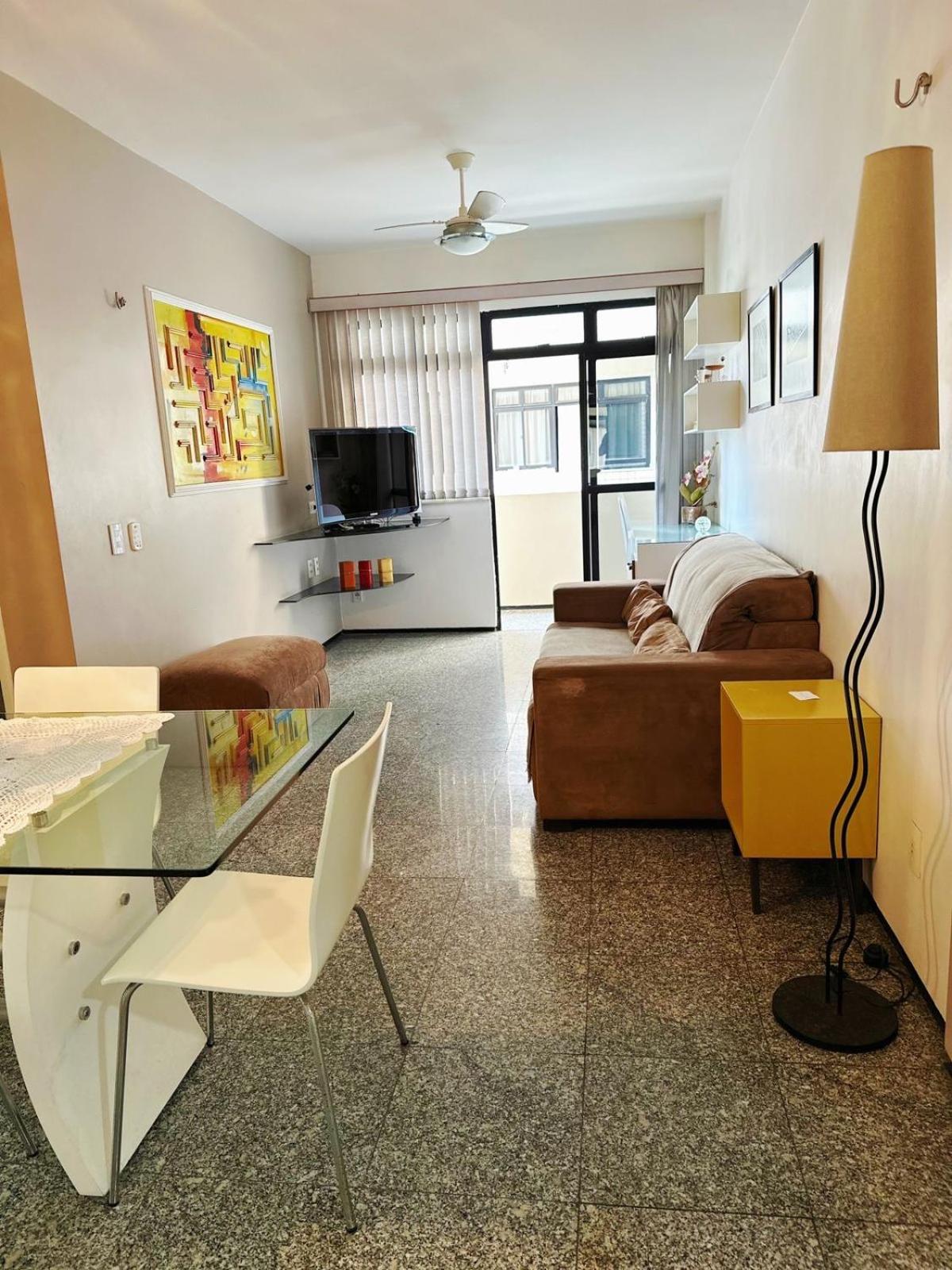 Apartamento A 300M Beira Mar-Meireles! Servico Diario E Wi-Fi 650Mb! Fortaleza  Luaran gambar