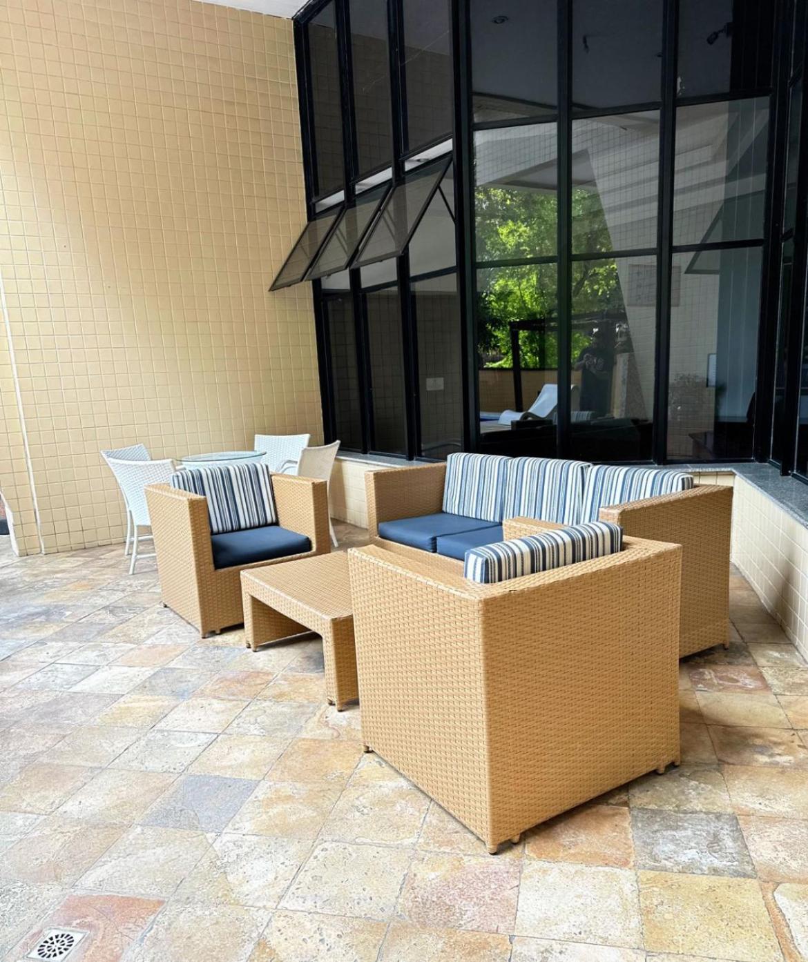 Apartamento A 300M Beira Mar-Meireles! Servico Diario E Wi-Fi 650Mb! Fortaleza  Luaran gambar