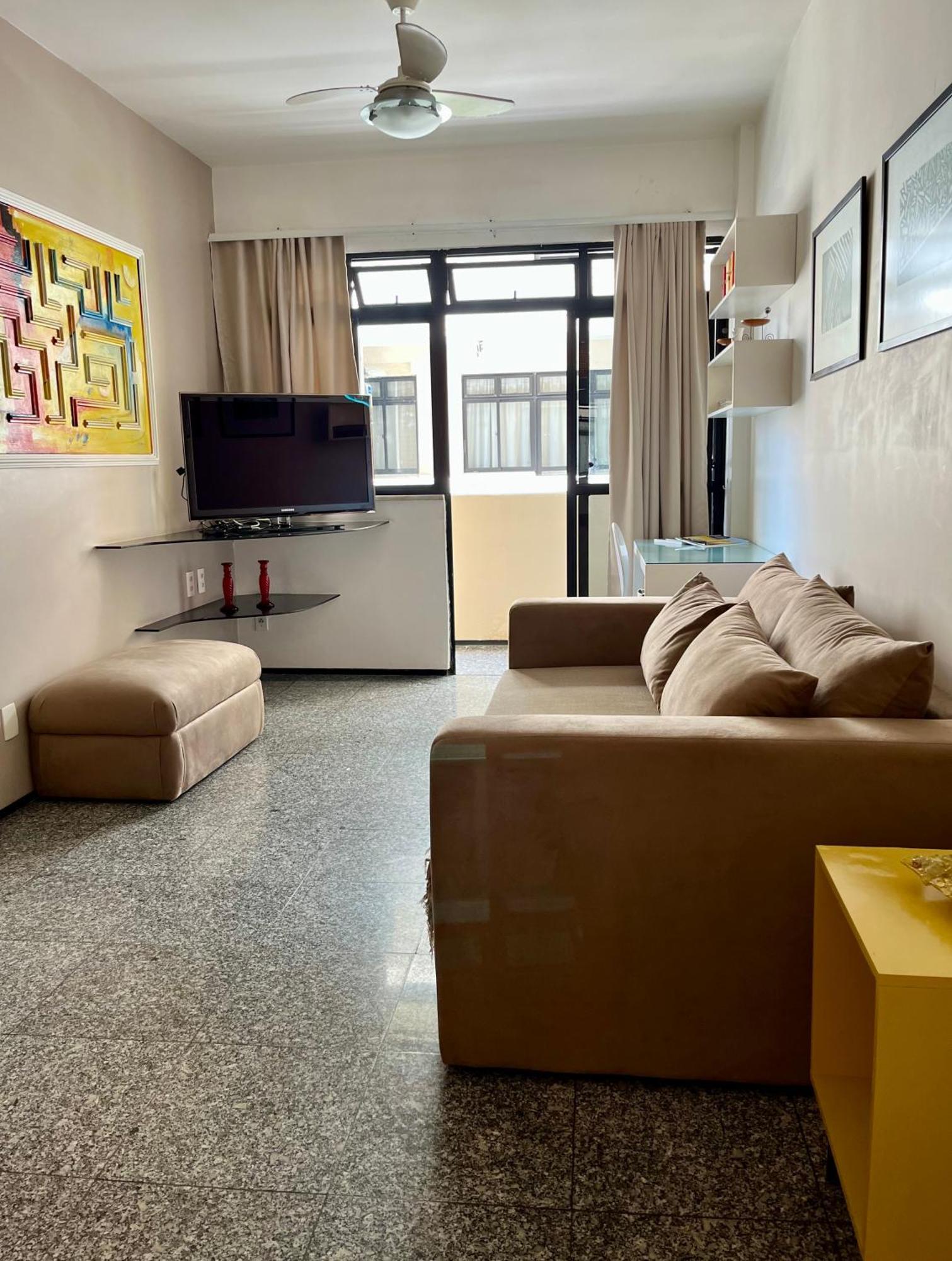 Apartamento A 300M Beira Mar-Meireles! Servico Diario E Wi-Fi 650Mb! Fortaleza  Luaran gambar